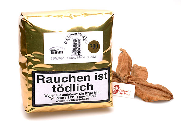 Pfeifen Timm London Blend No. 700 Pfeifentabak 250g Sparpaket Pfeifen Timm London Blend No. 700 Pfeifentabak 250g Sparpaket
